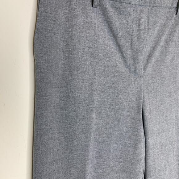 NWOT Gray Trousers Sz 8 Stretch Flat Front Rachel Zoe - Picture 4 of 6